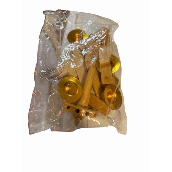 Vintage Christmas Nativity Weihnachts Pyramide 4 Tier 19" H Complete Wooden 7961 - Picture 4 of 10